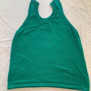Compania Fantastica Green Sweater tank top medium